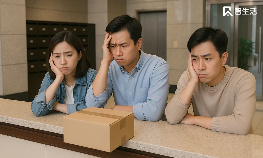 社區沒有管理員怎麼收包裹